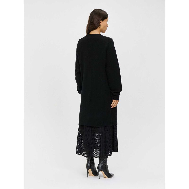 Veronika Maine Fuzzy Long Cardigan image number 1